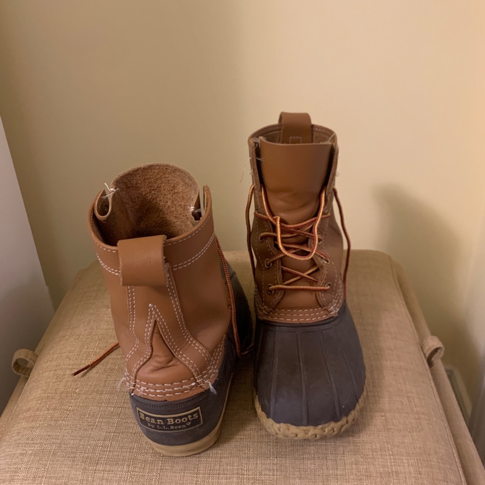 LL Bean thermal brown bean boots